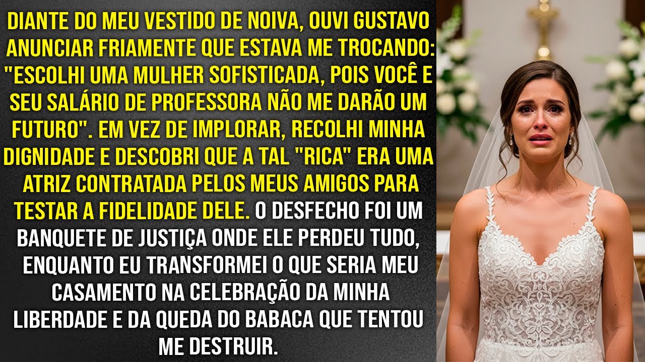 Meu noivo me trocou por uma mulher mais rica dias antes do casório. Mas tudo não passava de um teste