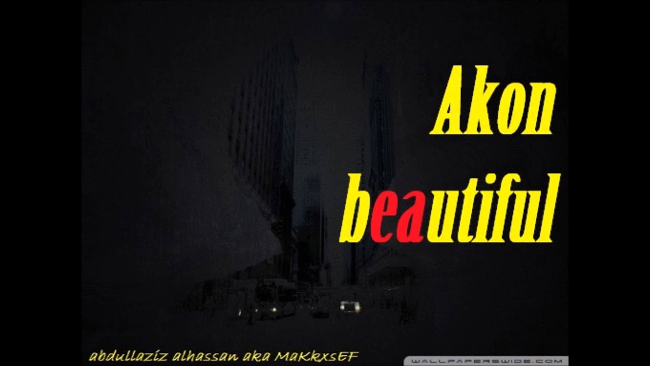 Akon -beautiful acapella