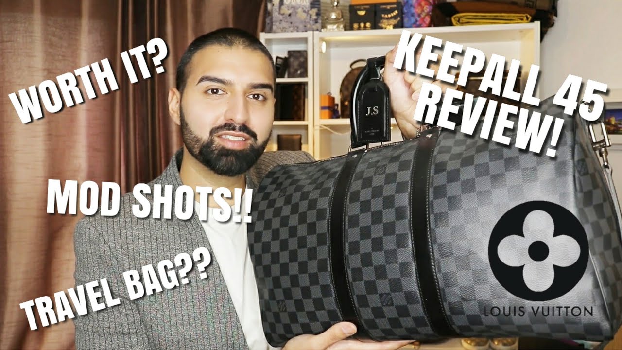 ПОСМОТРИТЕ ЭТО, ПРЕЖДЕ ЧЕМ ПОКУПАТЬ LV KEEPALL 45 || ОБЗОР, ФОТО/ВИДЕО МОДОВ, ЦЕНА И РАЗМЕР + МНО...