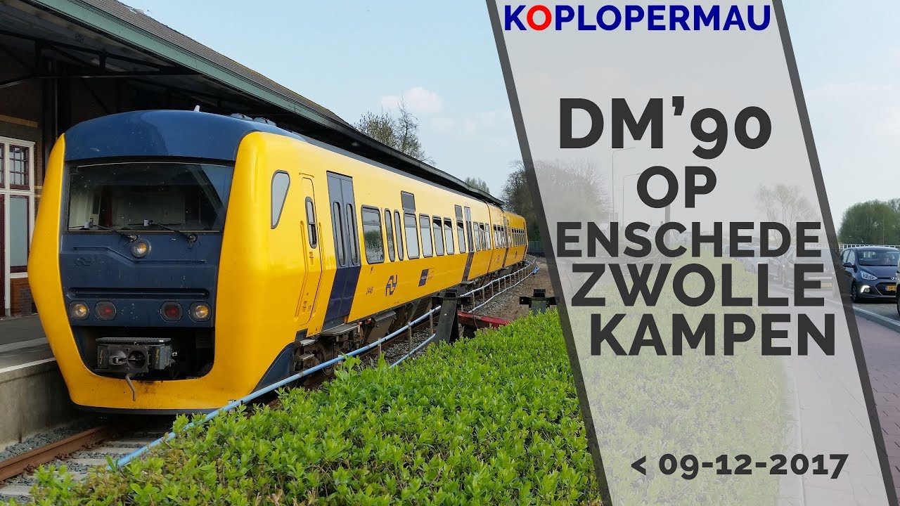 Trajectvideo: DM'90 Buffel op Enschede - Zwolle - Kampen