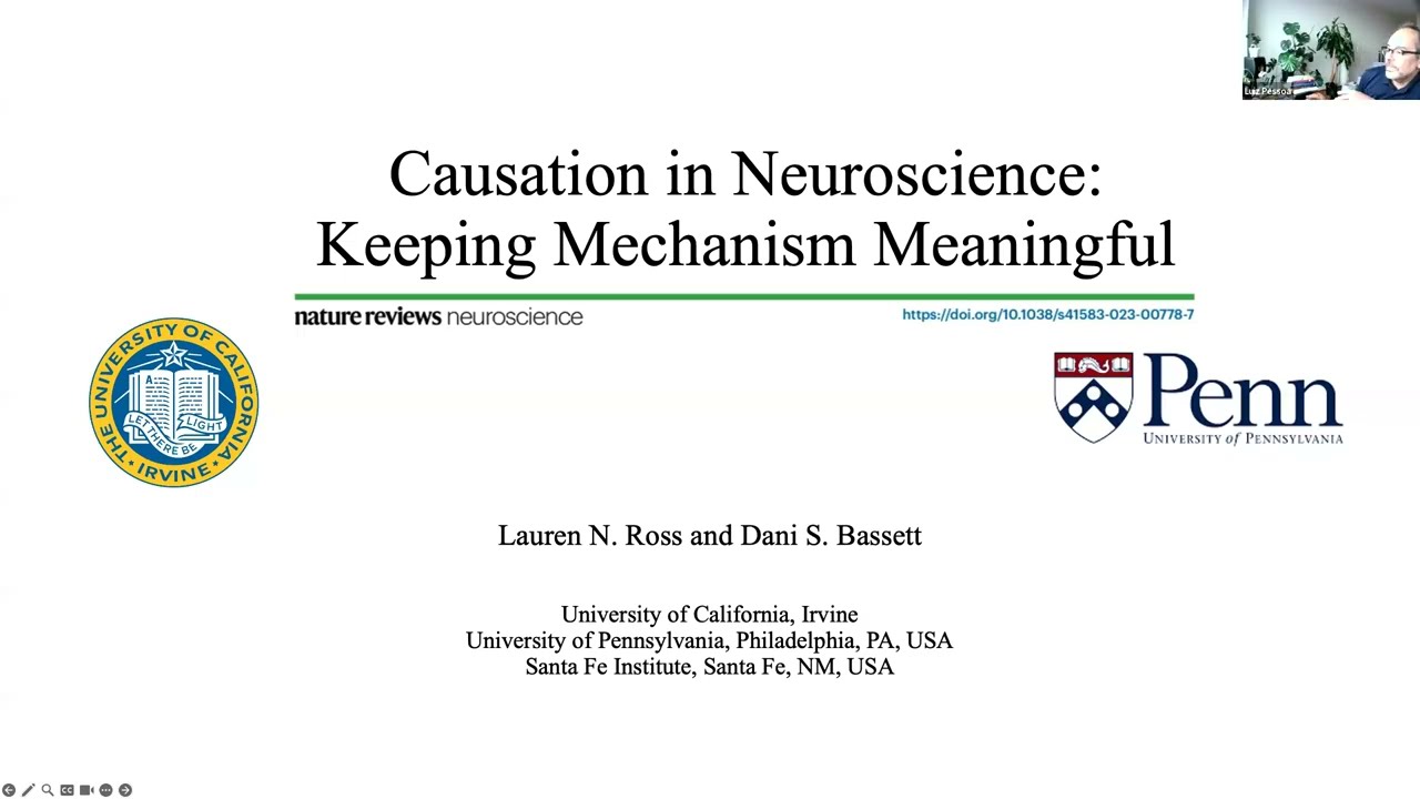 Mechanism and Causation in Neuroscience with Lauren Ross and Dani Bassett