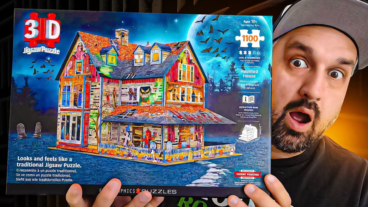 Eurographics HAUNTED HOUSE Jigsaw Puzzle Review