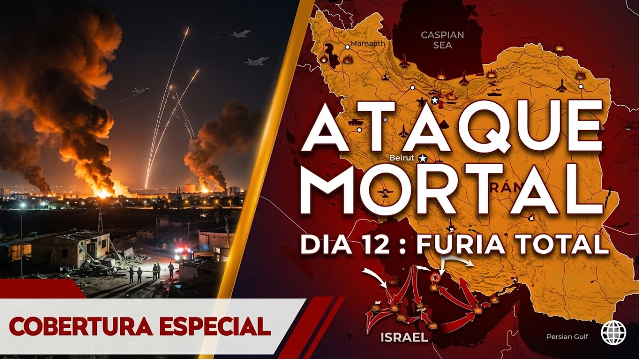 🔴AHORA🔴GUERRA TOTAL: ATAQUES ENTRE ISRAEL E IRÁN. ¡SE INTENSIFICA LA OPERACIÓN FURIA ÉPICA!