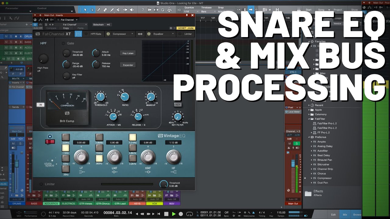 Snare EQ and Bus Processing | #MixTogether S4E2