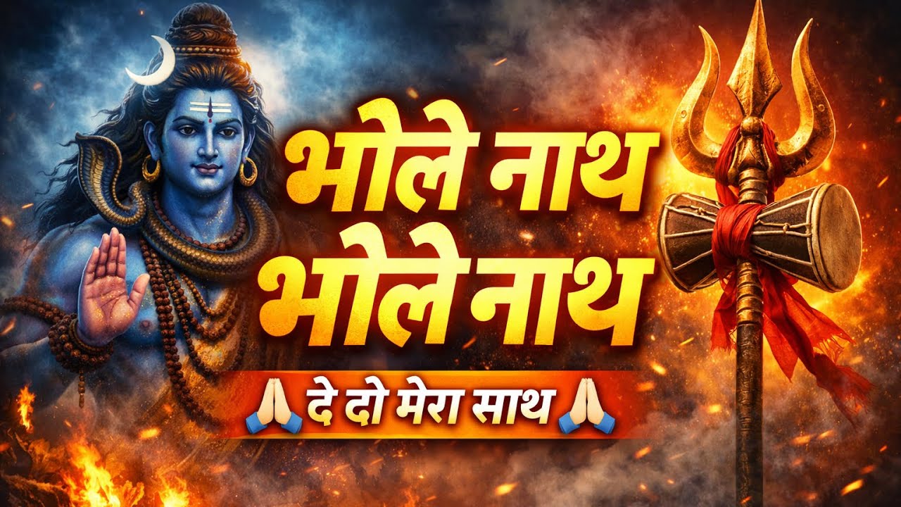 भोले नाथ भोलेनाथ | O Mere Bholenath | Fast Energetic Shiv Bhajan | Bol Bam Kirtan 2026