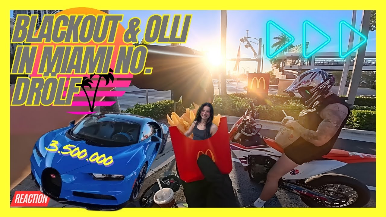 BLACKOUT & OLLI IN MIAMI No. DRÖLFI Reaction