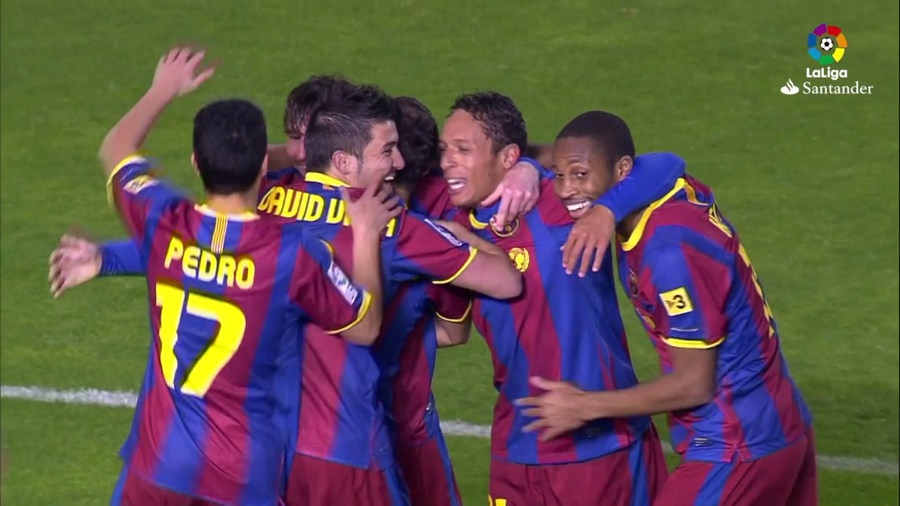 Resumen de Deportivo de la Coruña vs FC Barcelona (0-4) 2010/2011