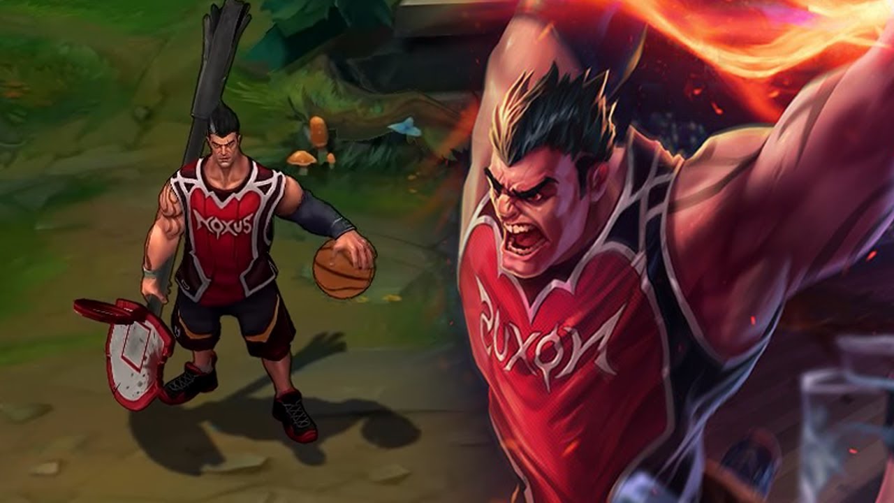 DUNKMASTER DARIUS GAMEPLAY | THE LEGENDARY SKIN - WILD RIFT