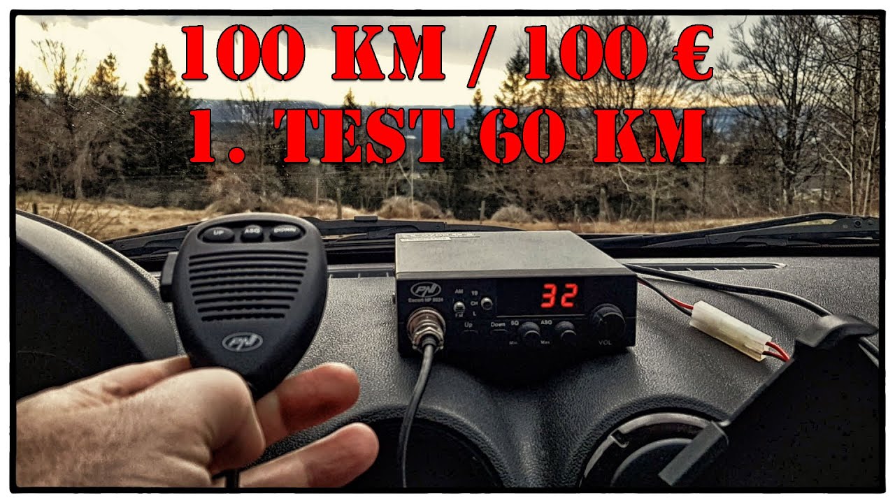 CB-Funk - Challenge: 100 km / 100 Euro | 1. Versuch 60 km  (S2F10)