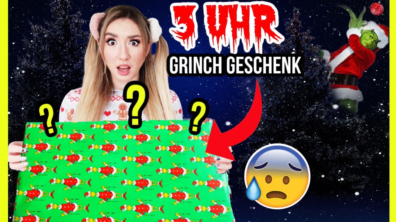 mache niemals am 1. Advent GRINCH WEIHNACHTSGESCHENKE um 3 Uhr Nachts ohne FREUNDIN auf (Challenge)