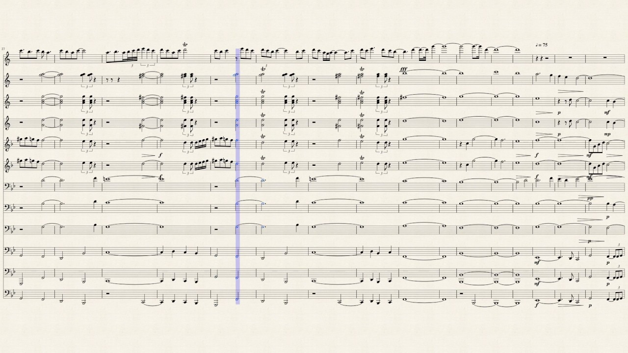 The Great Gig In The Sky (Bluecoats 2016 Brass Score)