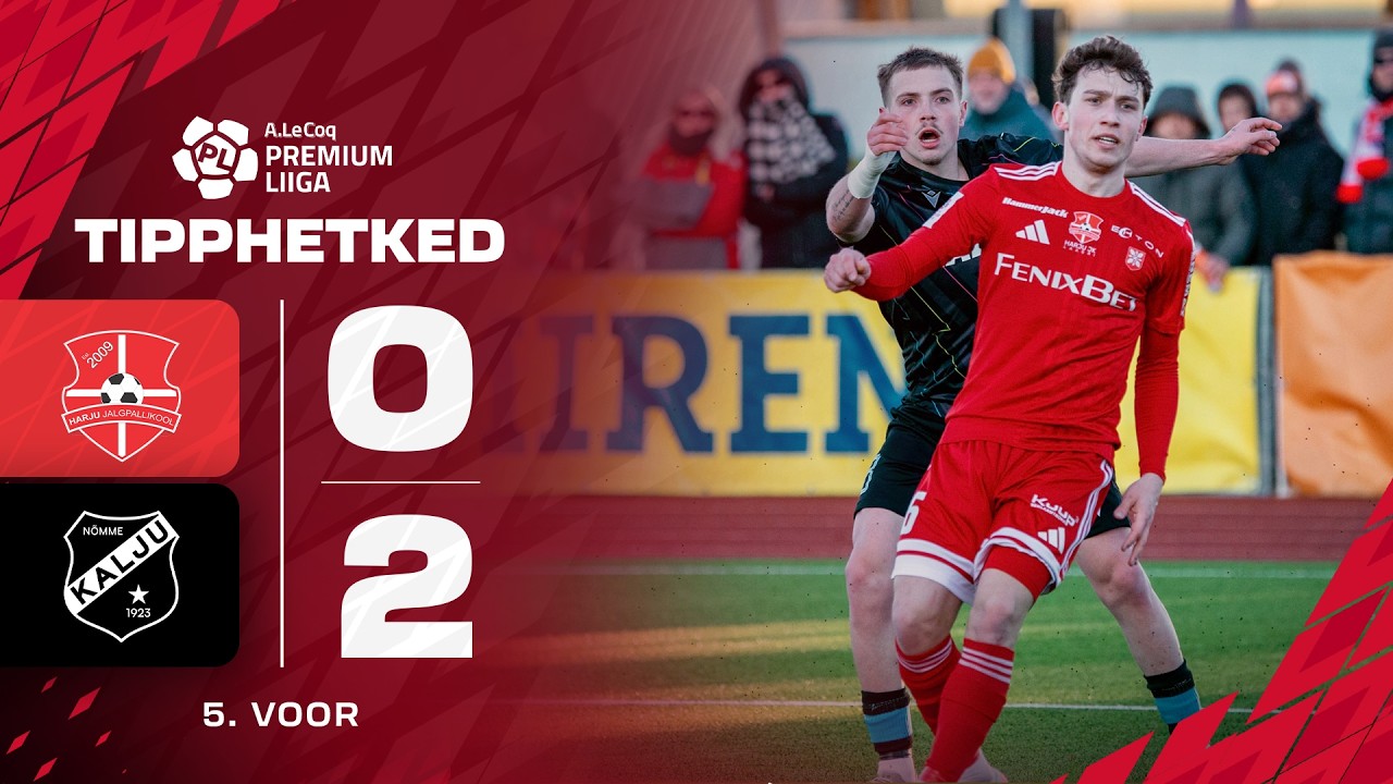 Harju JK Laagri N&otilde;mme Kalju FC I 0:2 I A. Le Coq Premium liiga 5. voor I 2026