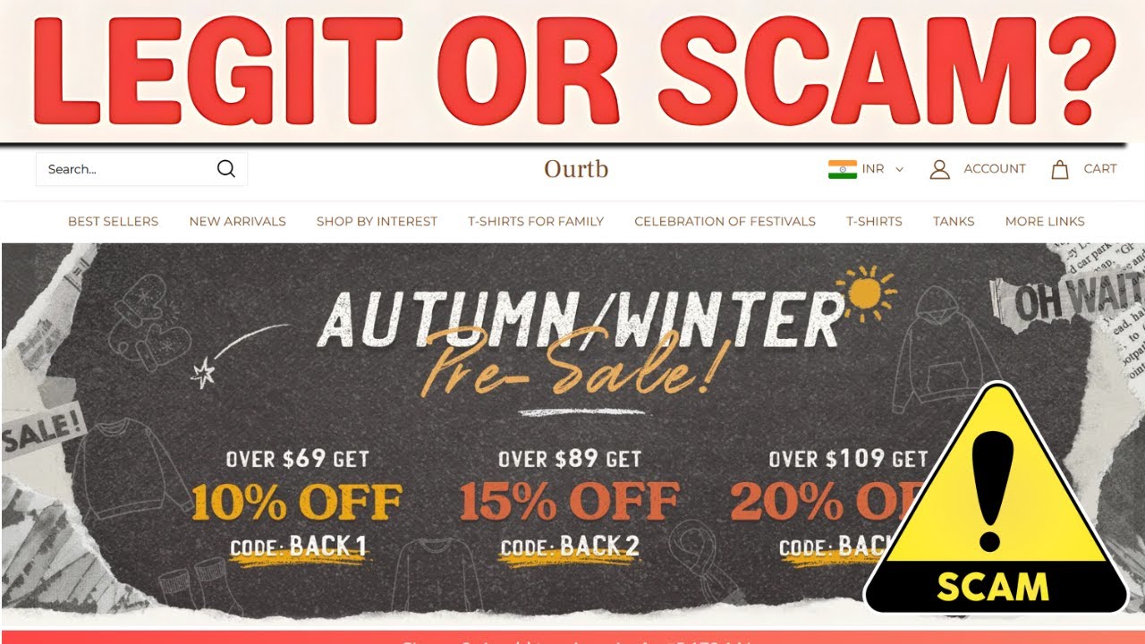 Ourtb.com Review &ndash; Is This Fashion Store a Scam or Legit?