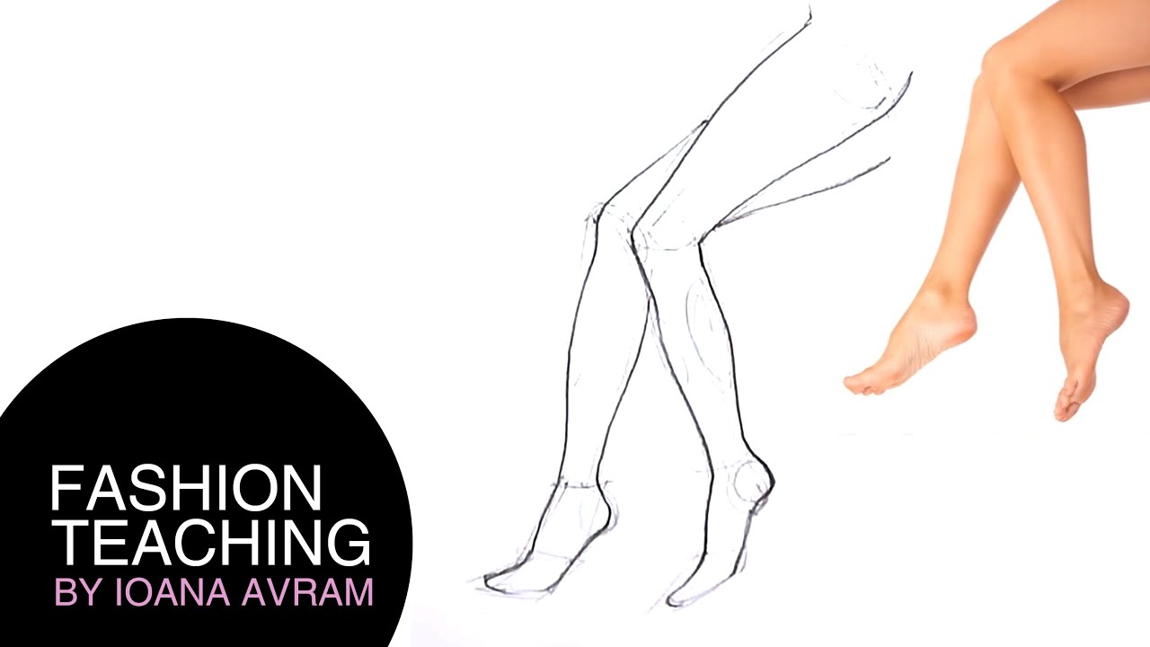 How to draw legs for beginners