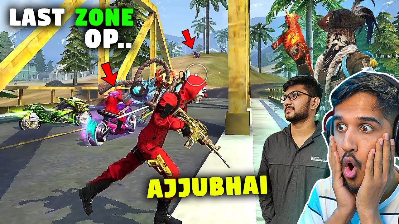 AJJUBHAI SOLO PLAY IN LAST ZONE - PLAY WITH @DesiGamers_ - FREE FIRE HIGHLIGHTS