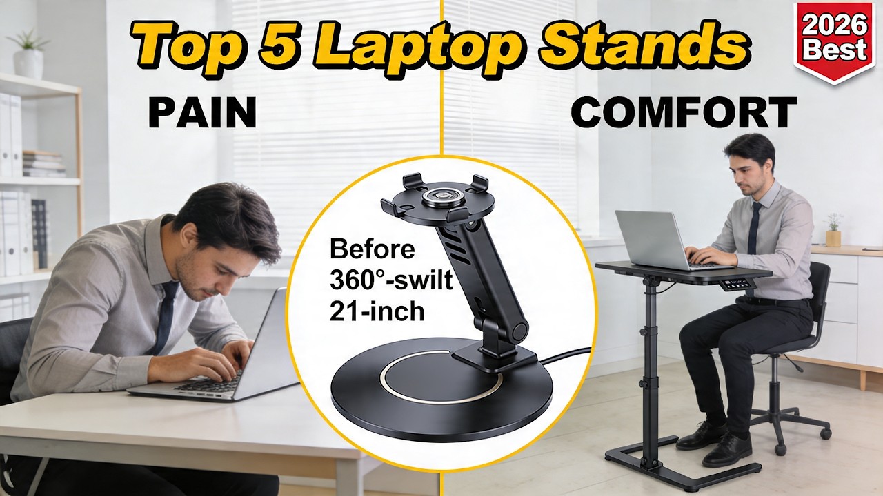 Top 5 Best Laptop Stands in 2026 | Best Laptop Risers 2026