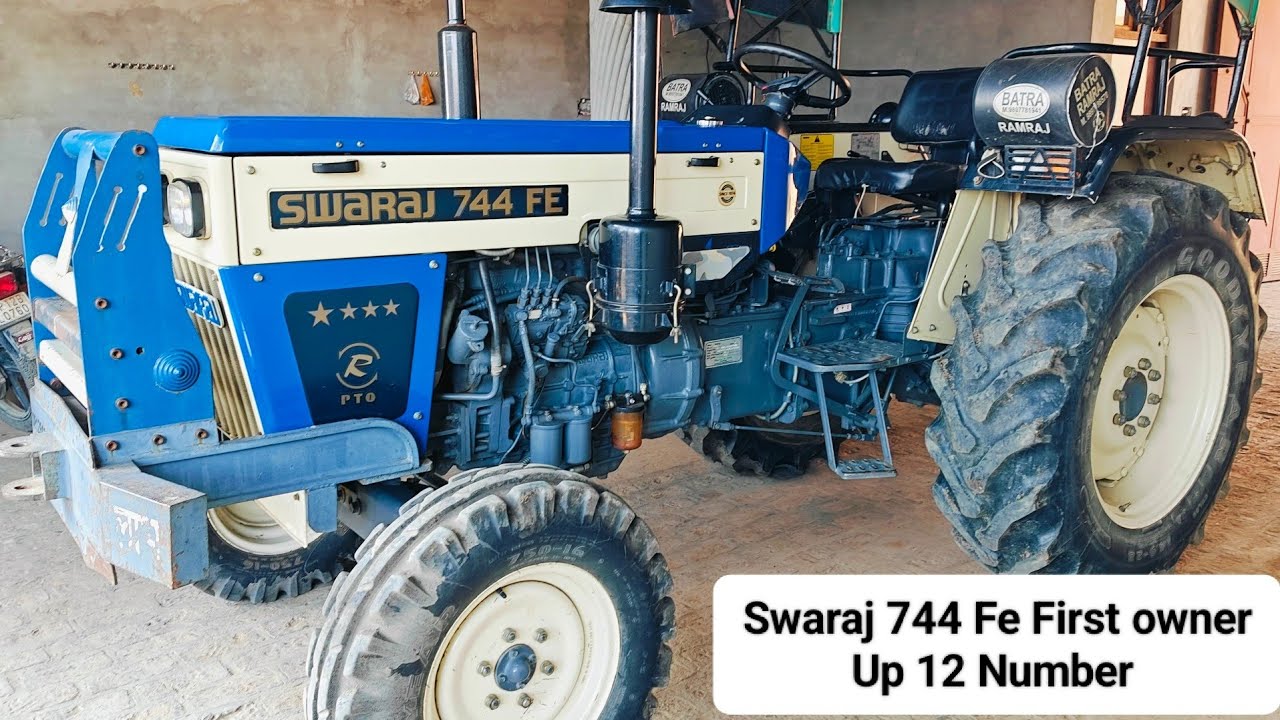 स्वराज ट्रैक्टर 🤔 Swaraj 744 Fe बिकाऊ  second hand tractor Rp traders shamli ✌️