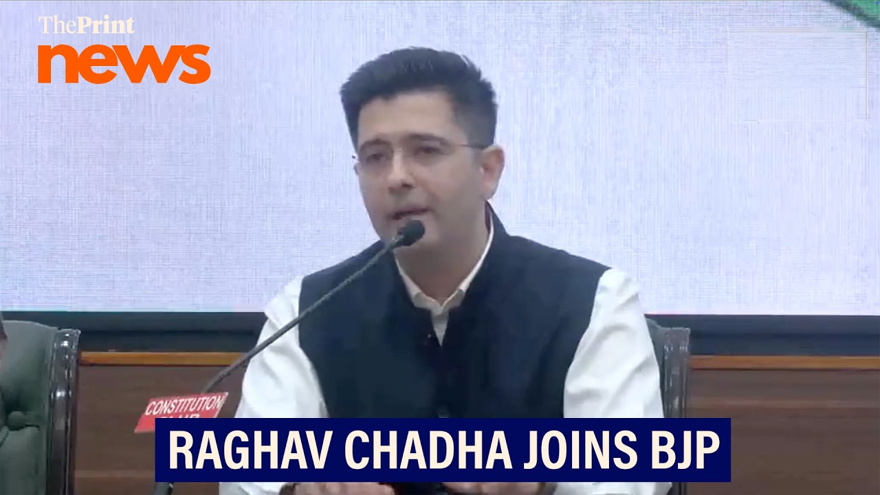 Former AAP MPs Raghav Chadha, Sandeep Pathak, Ashok Mittal join BJP
