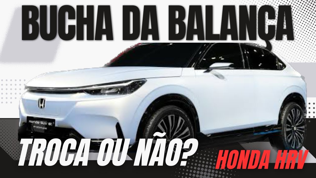 Honda hrv troca bucha da balança ou só a bandeja completa ?