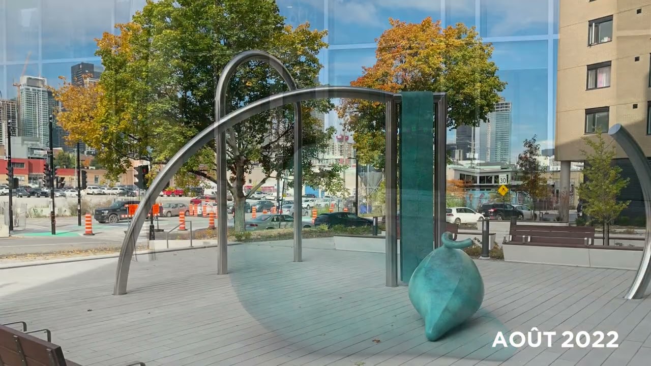 timelapse Devisubox - Ville de Montr&eacute;al Place des Arrimeurs