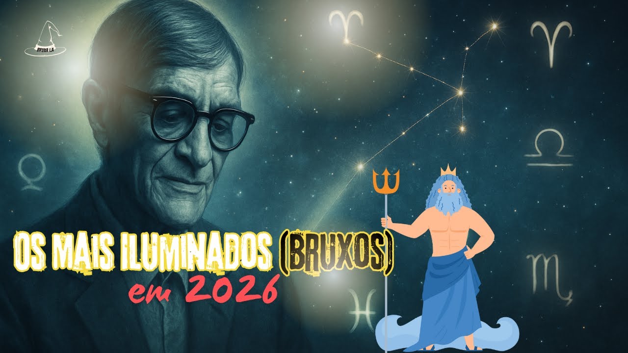 Os Mais Iluminados Em 2026 - Magia de Netuno  #signos #inteligenciaartificial