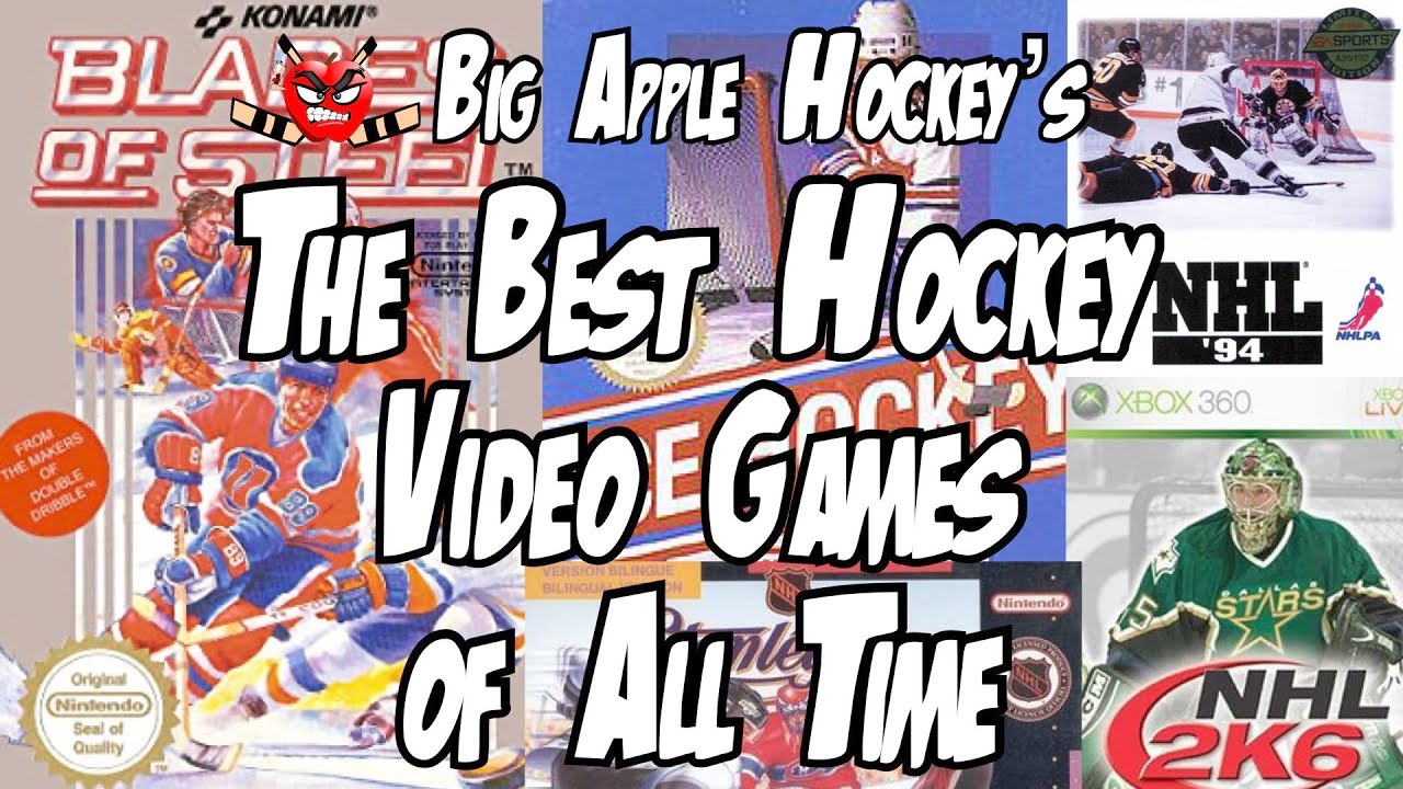 Какие хоккейные видеоигры всех времён вы считаете лучшими? | Big Apple Hockey