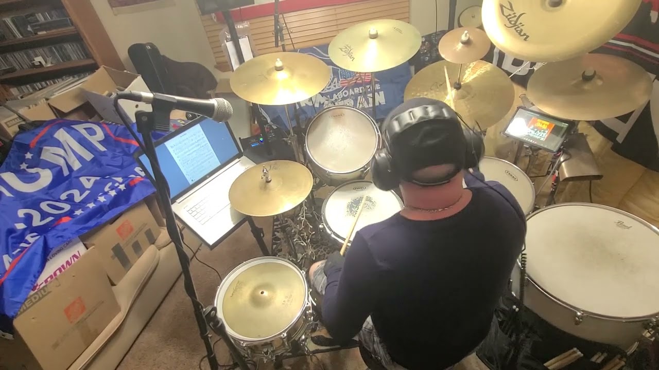 DEF LEPPARD - WASTED - DEF LEPPARD 😻 Drum Cover 🥁 by Darren DRDRUMS Rottino 01042025