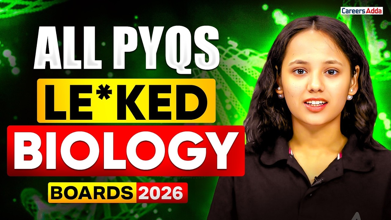 Class 12 Biology All Important PYQ 2026 🚨 | CBSE Board 2026 | Paper यही से आएगा !! 🔥