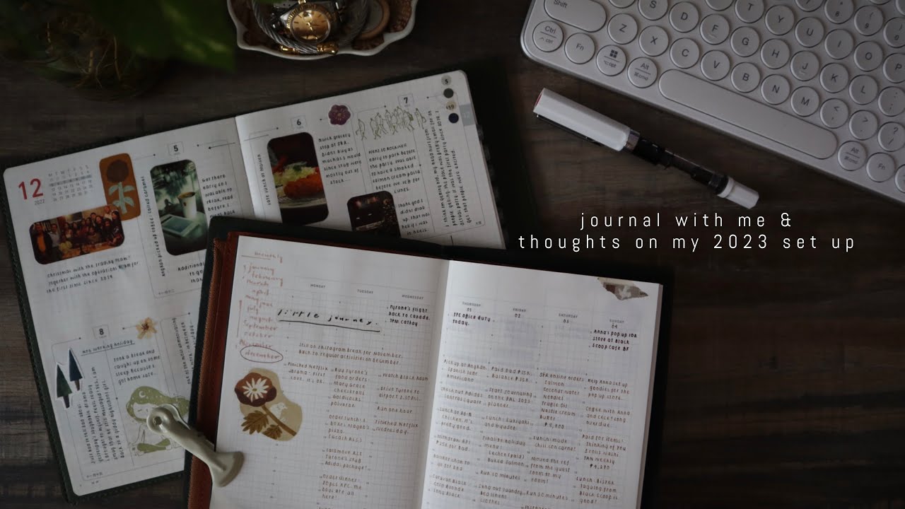 Journal With Me: Kokuyo PAL Planner, Thoughts on my 2023 set up