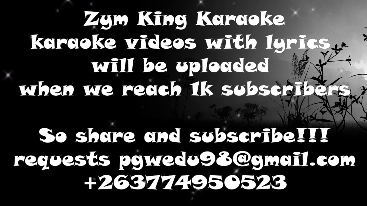Jah Prayzah - Porovhoka (KARAOKE VIDEO)