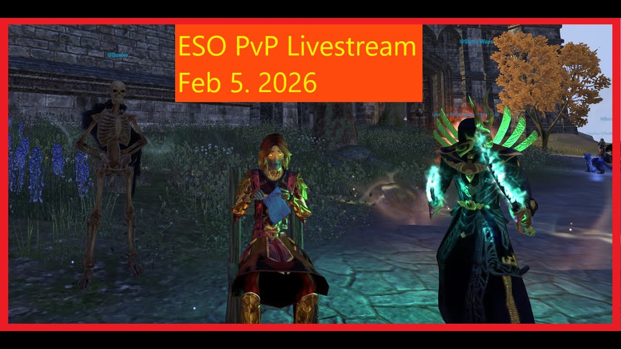 ESO PvP - Some PvP & Chatting