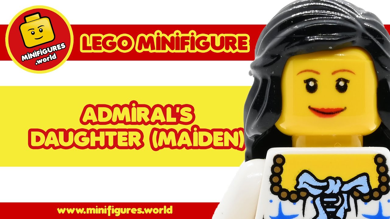👸 LEGO minifigure: Admiral's Daughter (Maiden) (pi086) 👸 [MAIDEN]