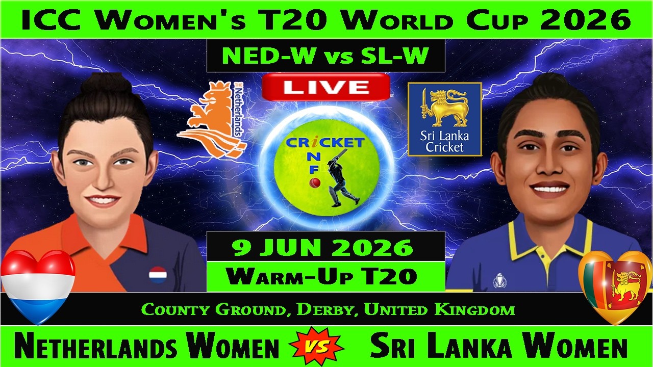 Netherlands Women vs Sri Lanka Women | NEDW vs SLW | Warm-up Match of ICC Women's T20 World Cup 2026