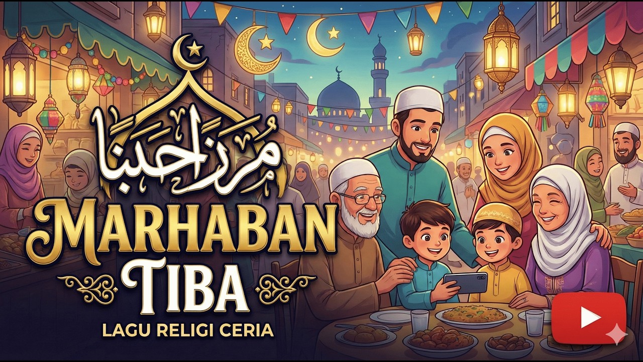 Marhaban Tiba - Lagu Religi Penyejuk Hati - Catatan Melodi #laguanakislami #parenting