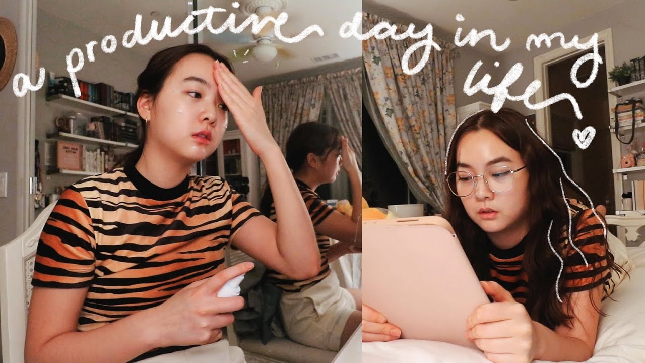 skincare routine, making pasta, & the burning god reading vlog (a productive day in my life)