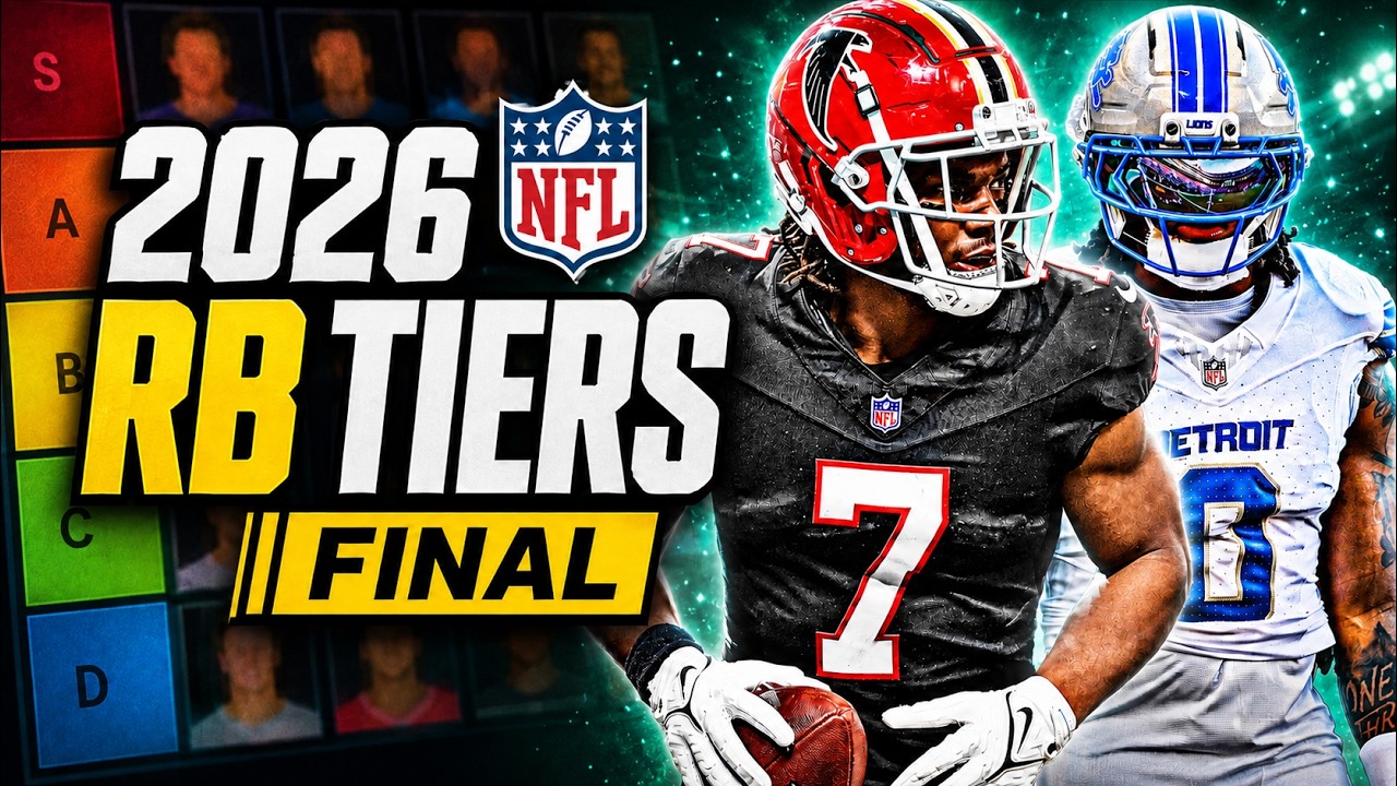 The Ultimate RB Rankings for 2026 Fantasy Football