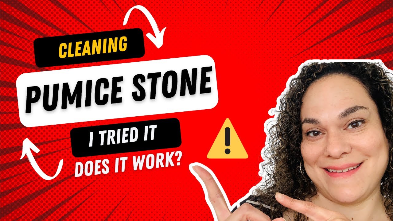 Pumice stone cleaning hack or hype? I tried it. Here&rsquo;s what you can clean with a pumice stone
