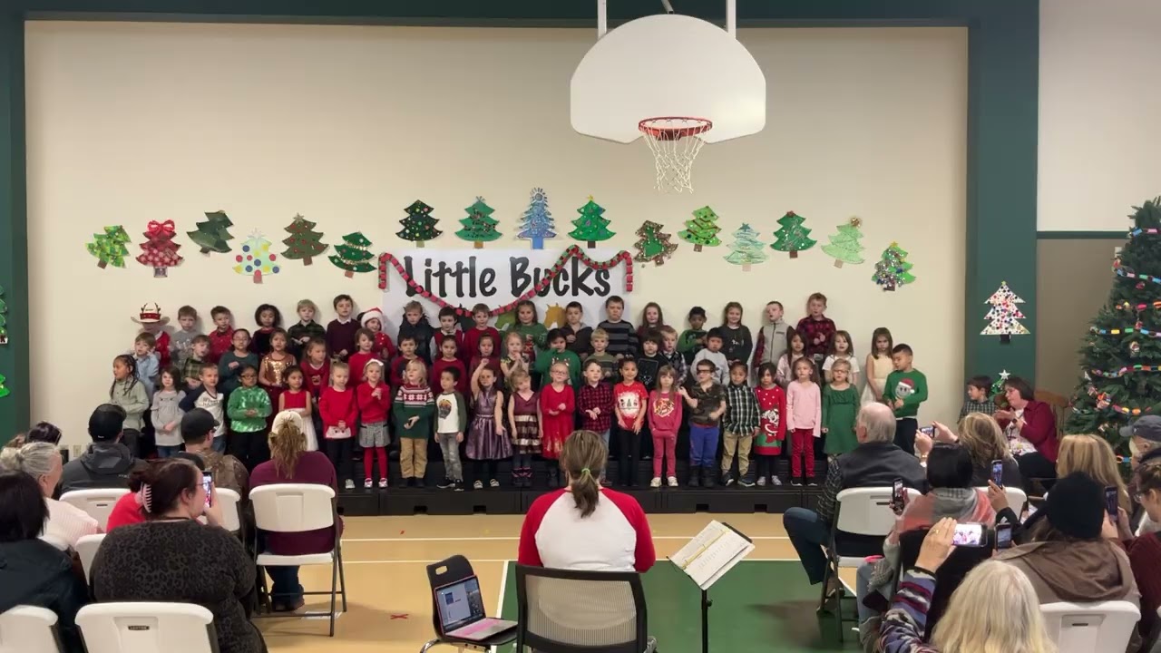 PELC Holiday Concert 2022 Raccoons, Beavers, Bees