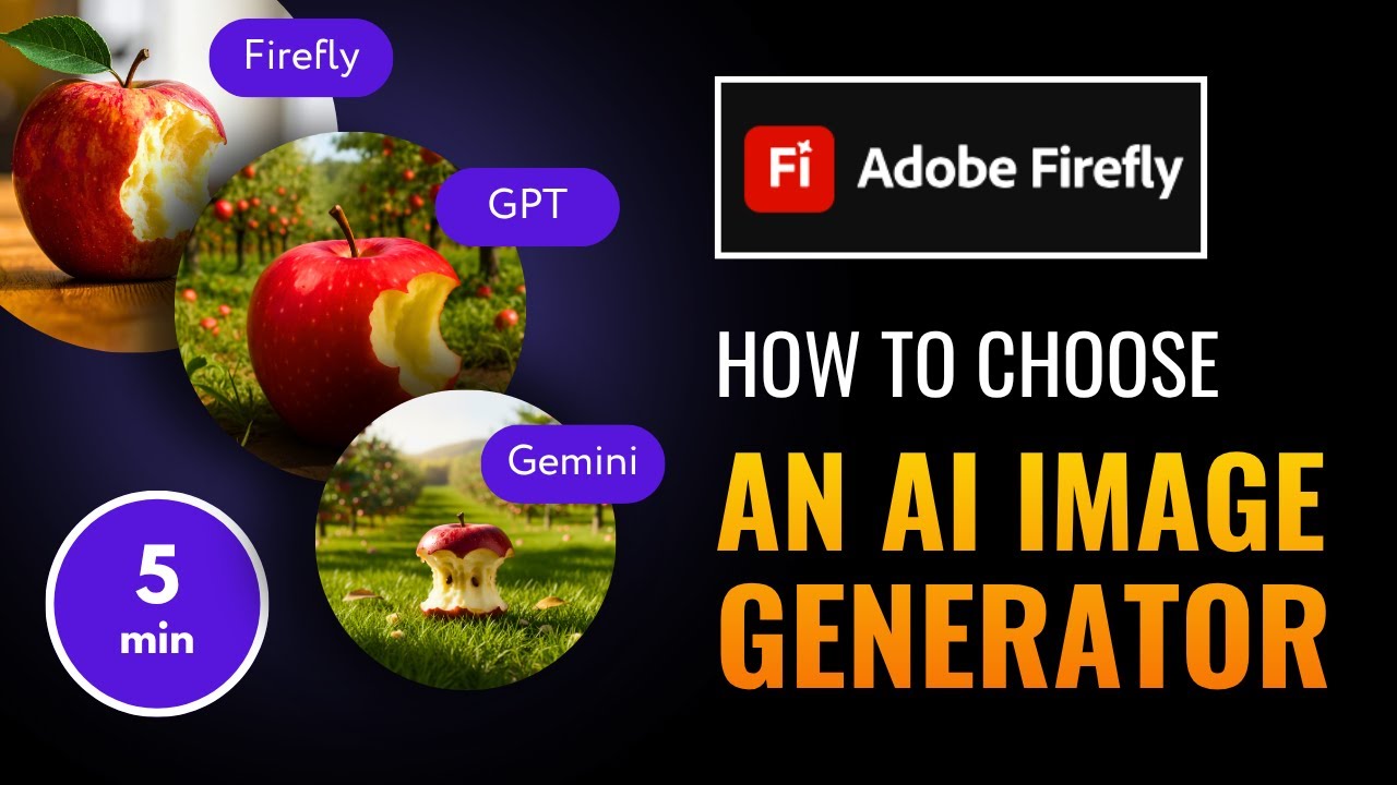 5 Adobe Firefly AI Image Generators Explained | Firefly 4, Flux, Nano Banana, GPT Image