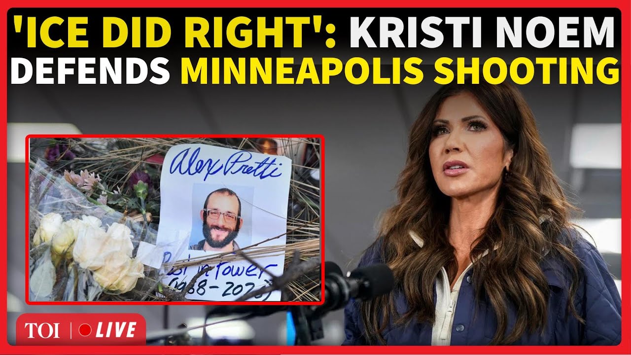 Kristi Noem Under Fire From Reporters After ICE Agents Shoot Dead U.S. Citizen