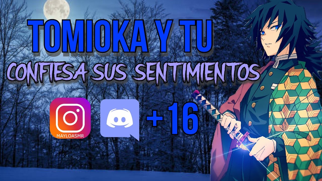 Tomioka te confiesa sus sentimientos/Tomioka ASMR Español/Asmr Anime/ASMR Kimetsu No Yaiba