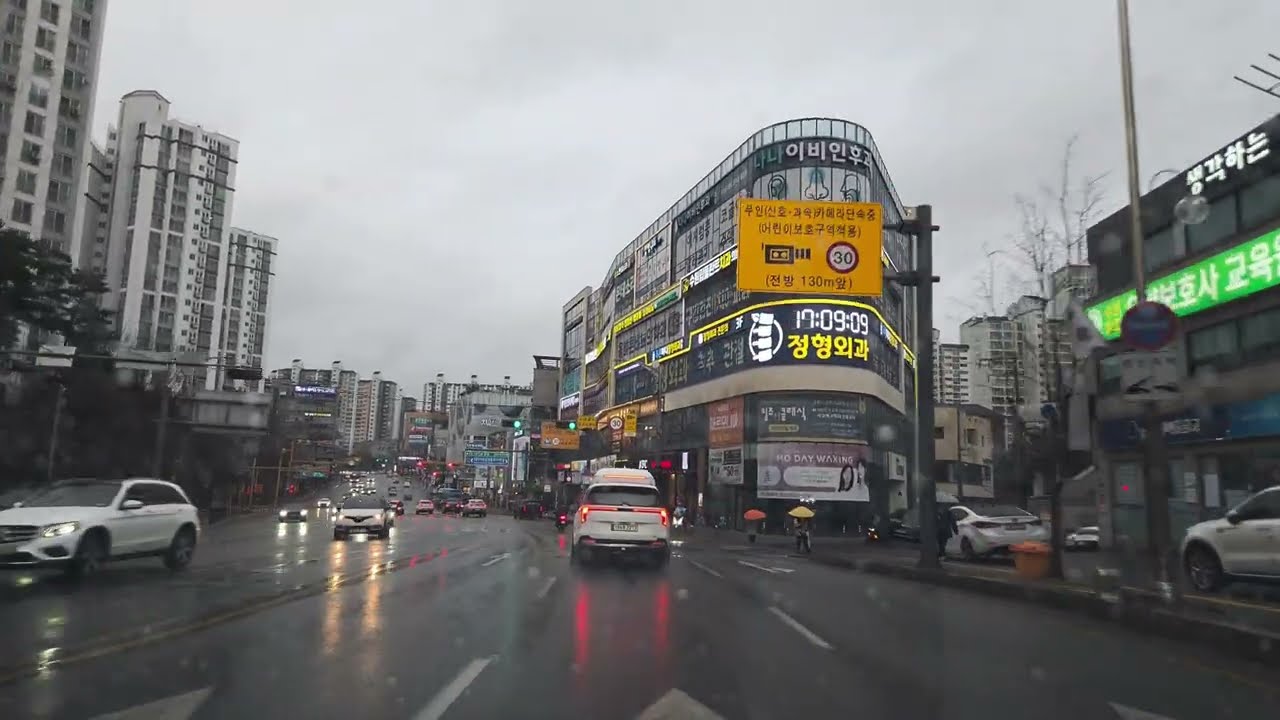 우천시 수원 구운 - 망포역 주행영상 4K60P 