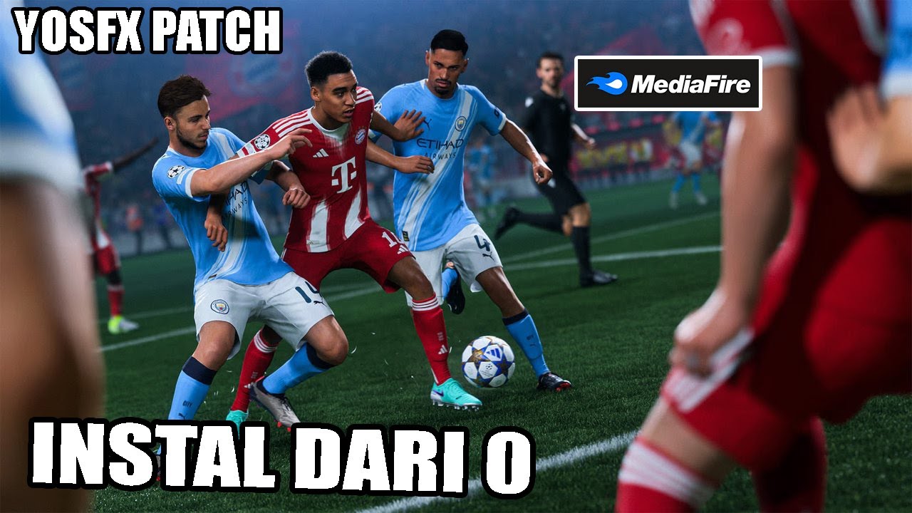 TUTORIAL LENGKAP INSTALL PES 2017 YOSFX PATCH SEASON 2025/2026 - PES 2017 PC GAME