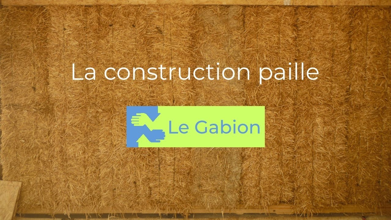 La construction paille #écoconstruction #paille