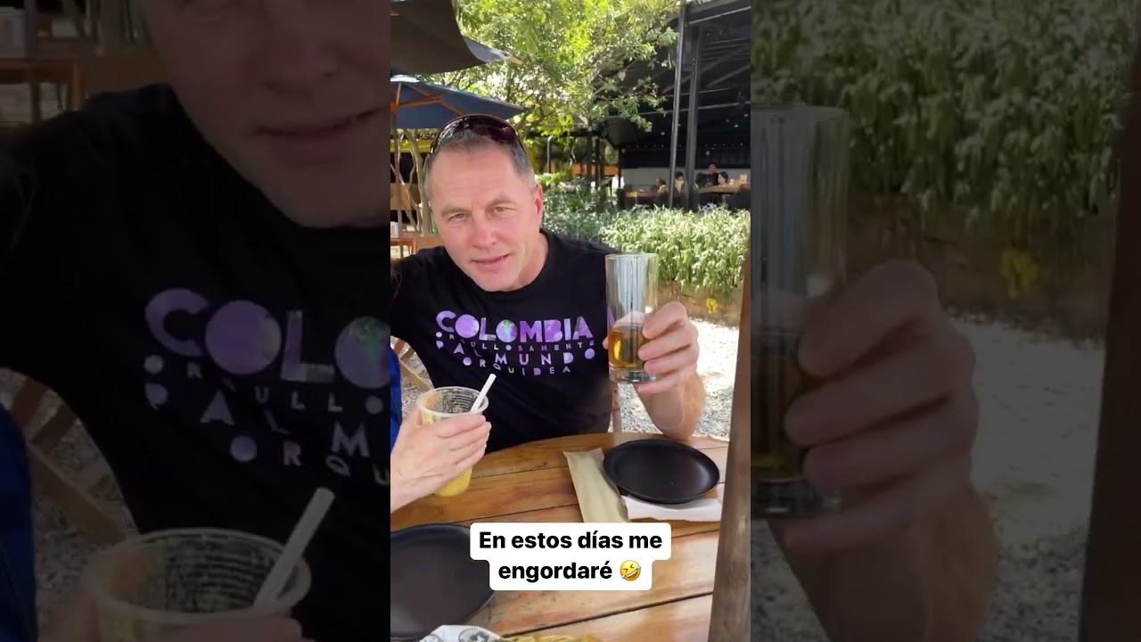 Mis pap&aacute;s impresionados de la comida Colombiana 🇩🇪😅😋😋😋#extranjeros #alemanes #colombia #comida