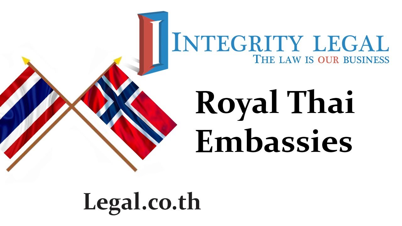 The Royal Thai Embassy in Oslo, Norway