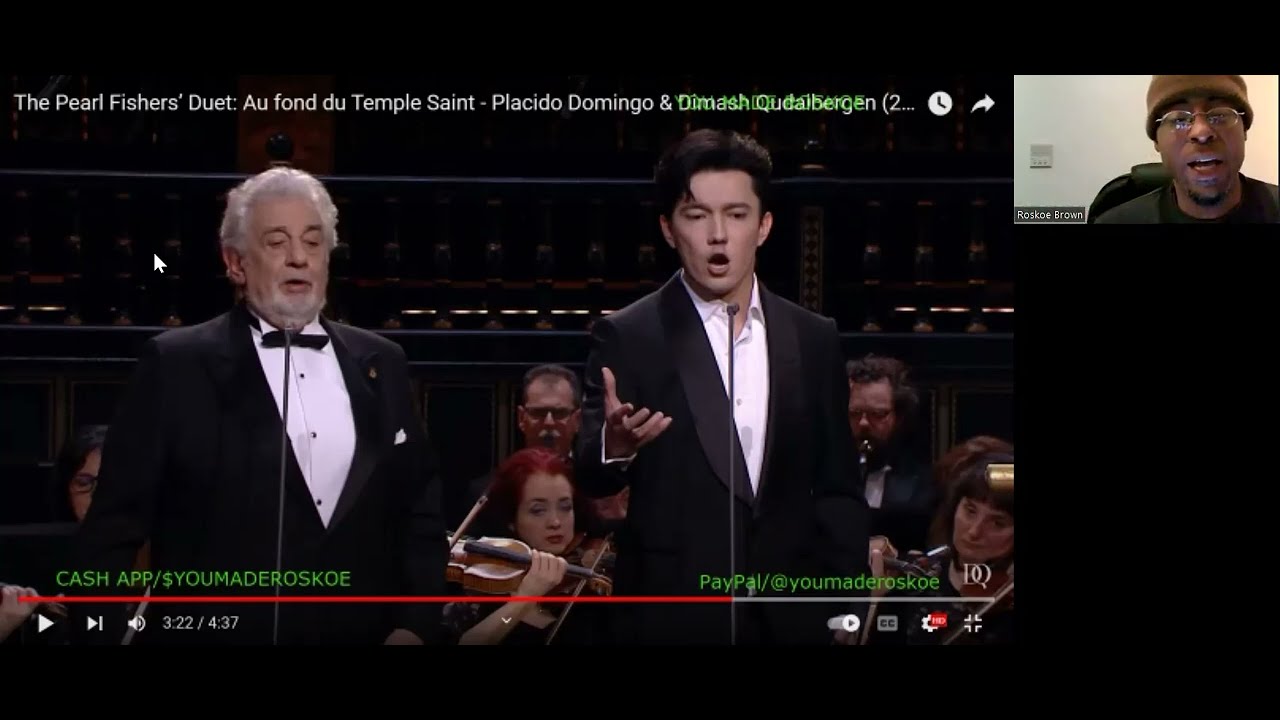 Dimash Qudaibergen & Placido Domingo - Au fond du Temple Saint (Live) Reaction #DEARS #ddynasty
