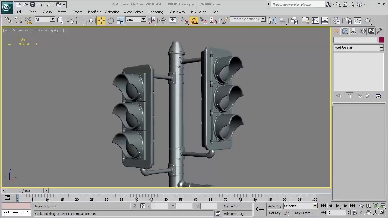 3dmotive Library Sample - Intro to High Poly Modeling in 3ds Max (Part 2 of 15)