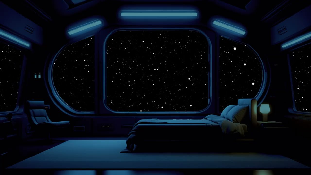 Deep Galactic Resonance Moves Through Space Bringing Emotional Calm And Nighttime Peace