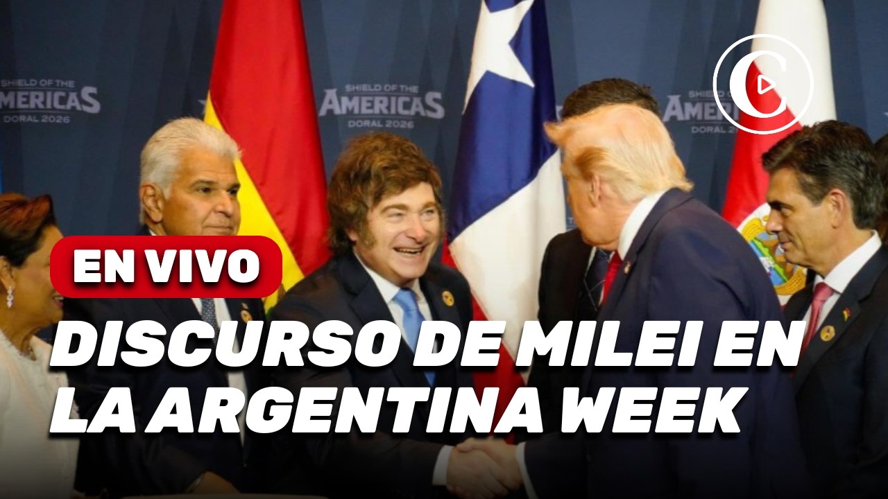 EN VIVO | Discurso de JAVIER MILEI en la inauguración de la ARGENTINA WEEK 2026